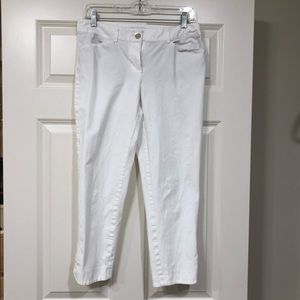White House black market crop pants